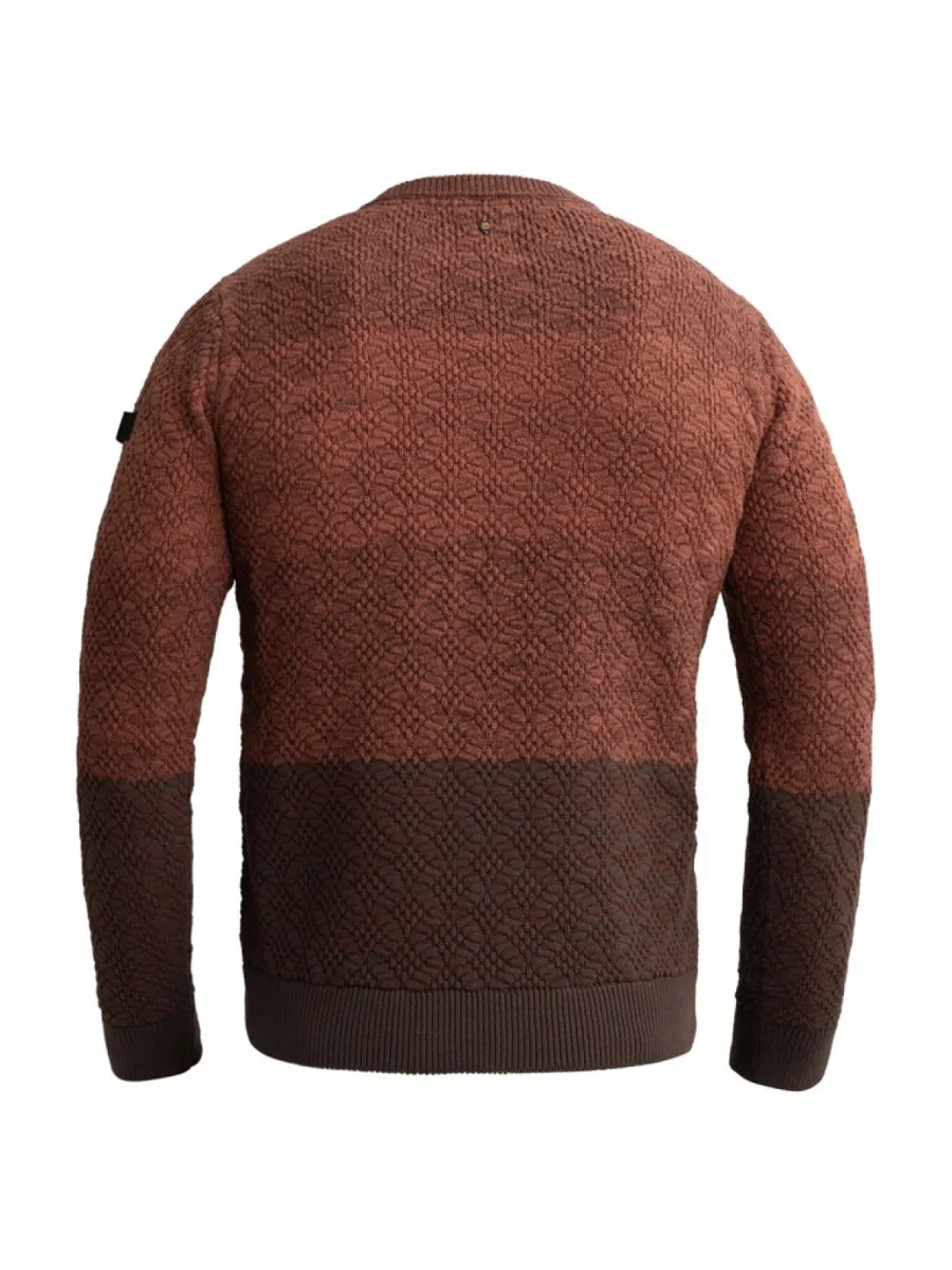 pme-legend-r-neck-gradient-knit-pkw2609334-8178-arabian-spice-bruin-5 PME LEGEND-R-neck gradient knit-PKW2609334-8178 Arabian spice-BRUIN
