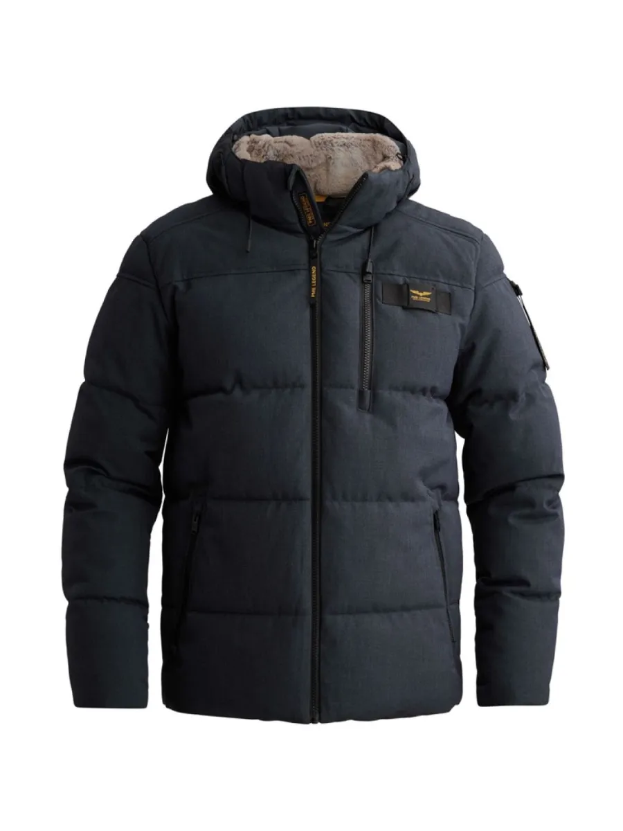 PME LEGEND-Semi long jacket YETCRAFT Melange-PJA2609118-5281 Salute-BLUE