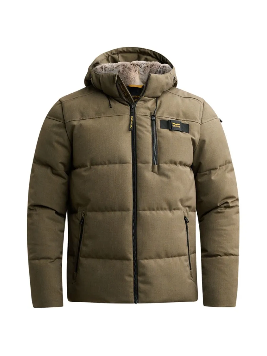 PME LEGEND-Semi long jacket YETCRAFT Melange-PJA2609118-6485 Overland trek-BRUIN
