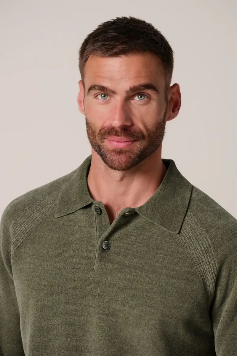 profuomo-chenille-polo-ppxj30036b-z-green-donker-groen-3 Profuomo-Chenille polo-PPXJ30036B-Z green-DONKER GROEN