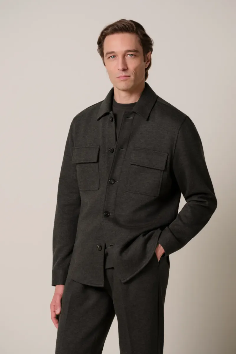 profuomo-knitted-overshirt-ppxf30001d-h2-dark-brown-donker-bruin-1 Profuomo-Knitted overshirt-PPXF30001D-H2 Dark brown-DONKER BRUIN