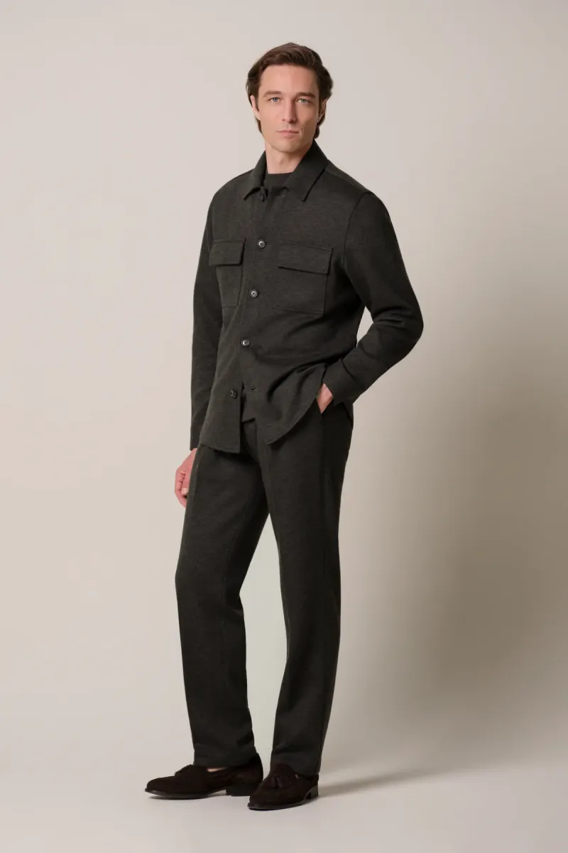 profuomo-knitted-overshirt-ppxf30001d-h2-dark-brown-donker-bruin-4 Profuomo-Knitted overshirt-PPXF30001D-H2 Dark brown-DONKER BRUIN