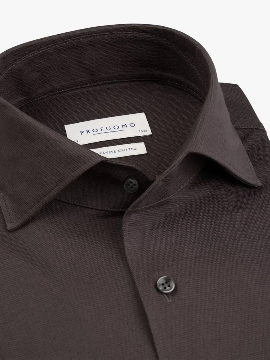Profuomo-Shirt one piece SF-PPXH30023D-R Purple-PAARS