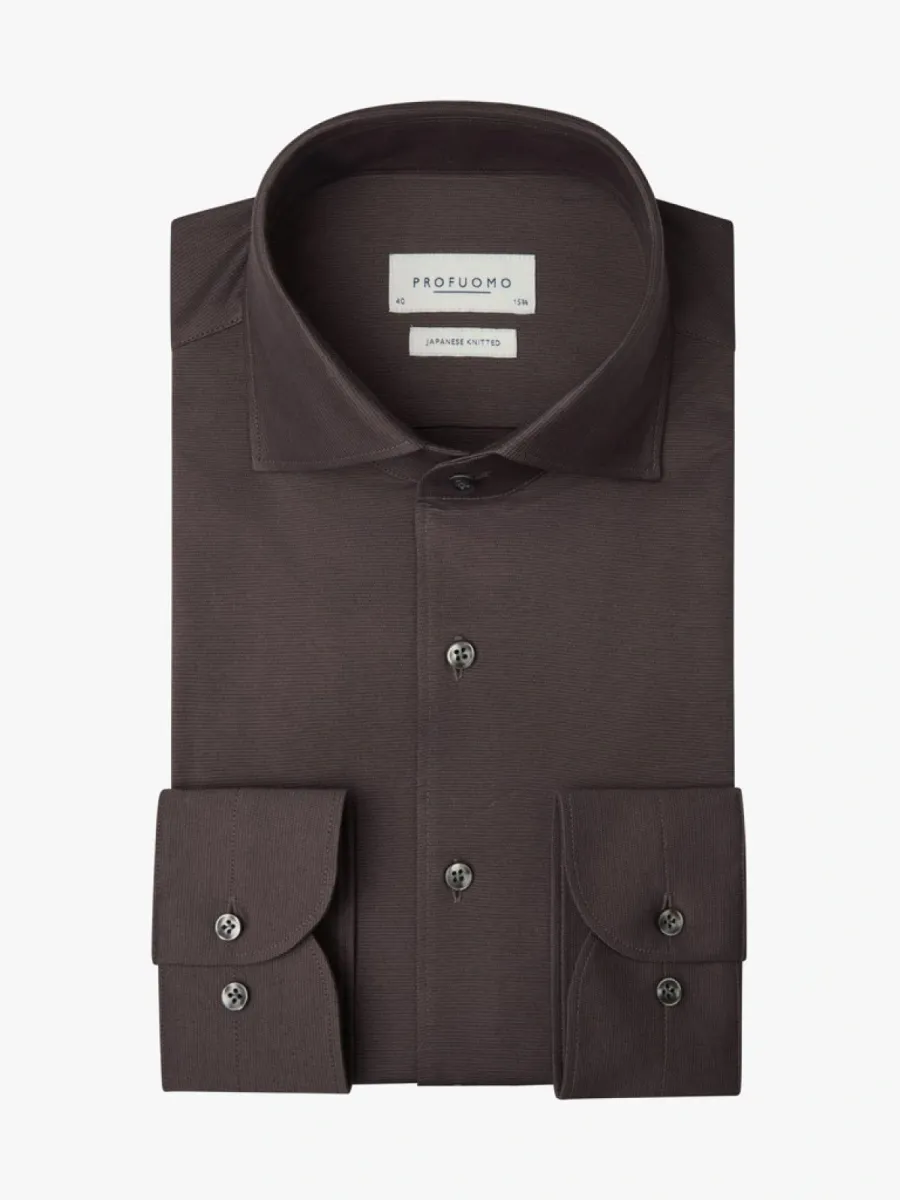 Profuomo-Shirt one piece SF-PPXH30023D-R Purple-PAARS