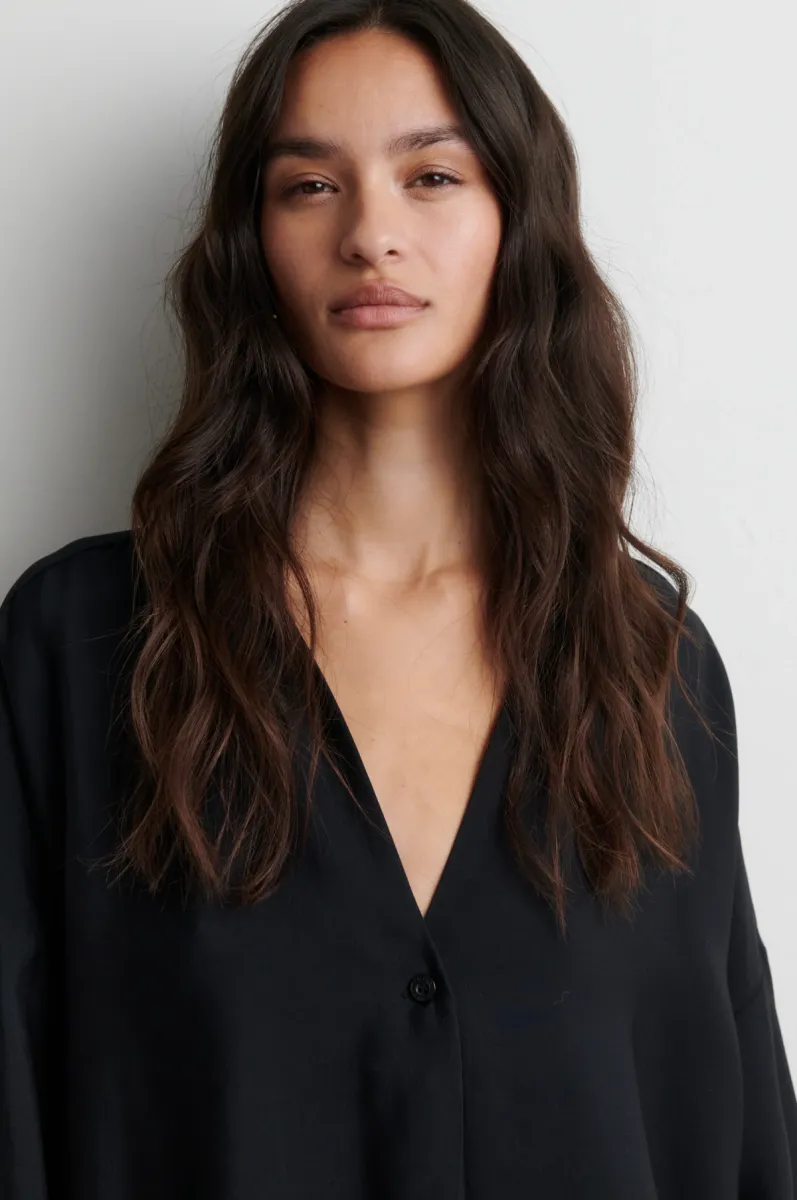 Second Female-60163-Timeline Blouse-8001 Black-ZWART