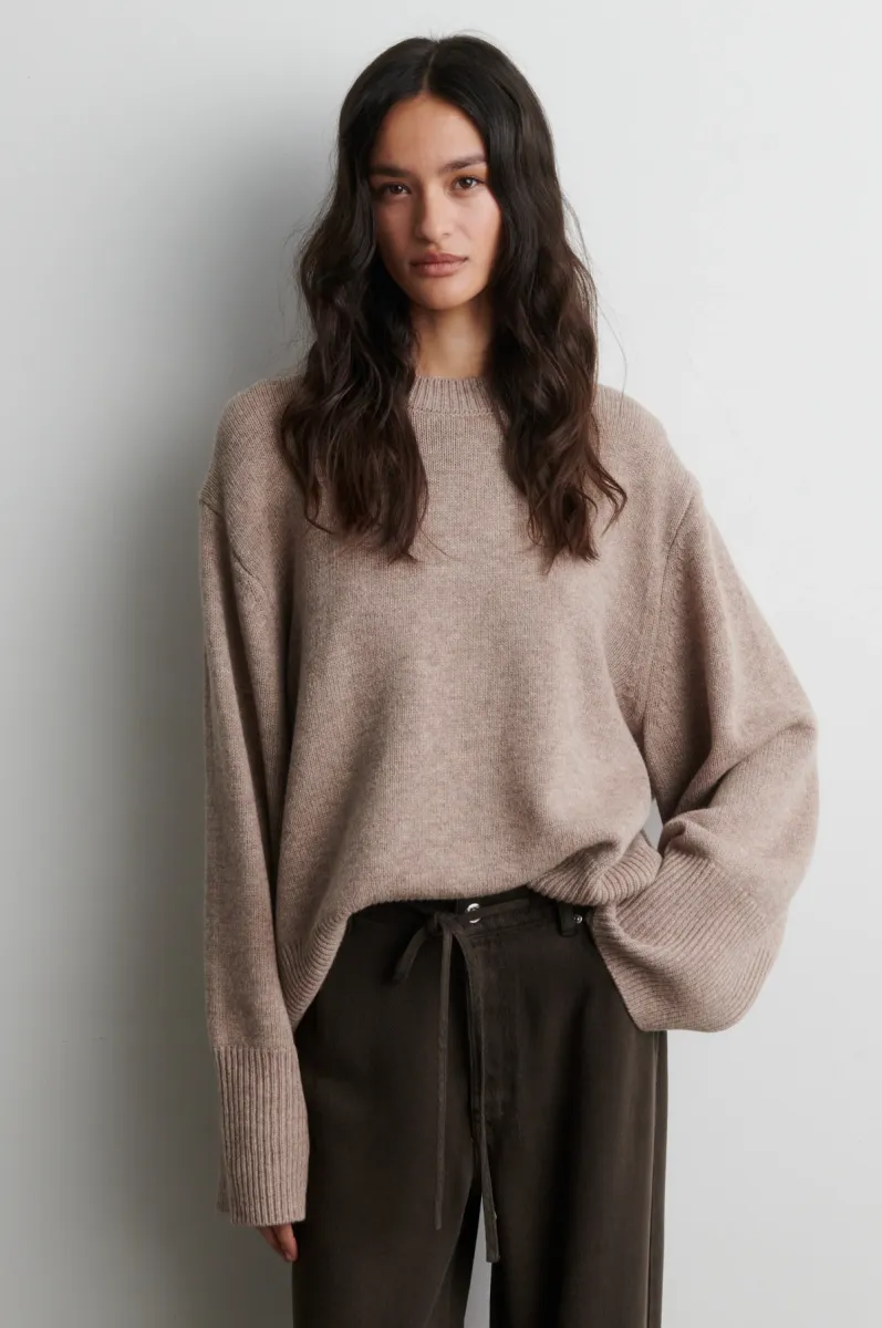 Second Female-Alpha Knit-O-neck-59264-6138 Fallen Rock-ZAND