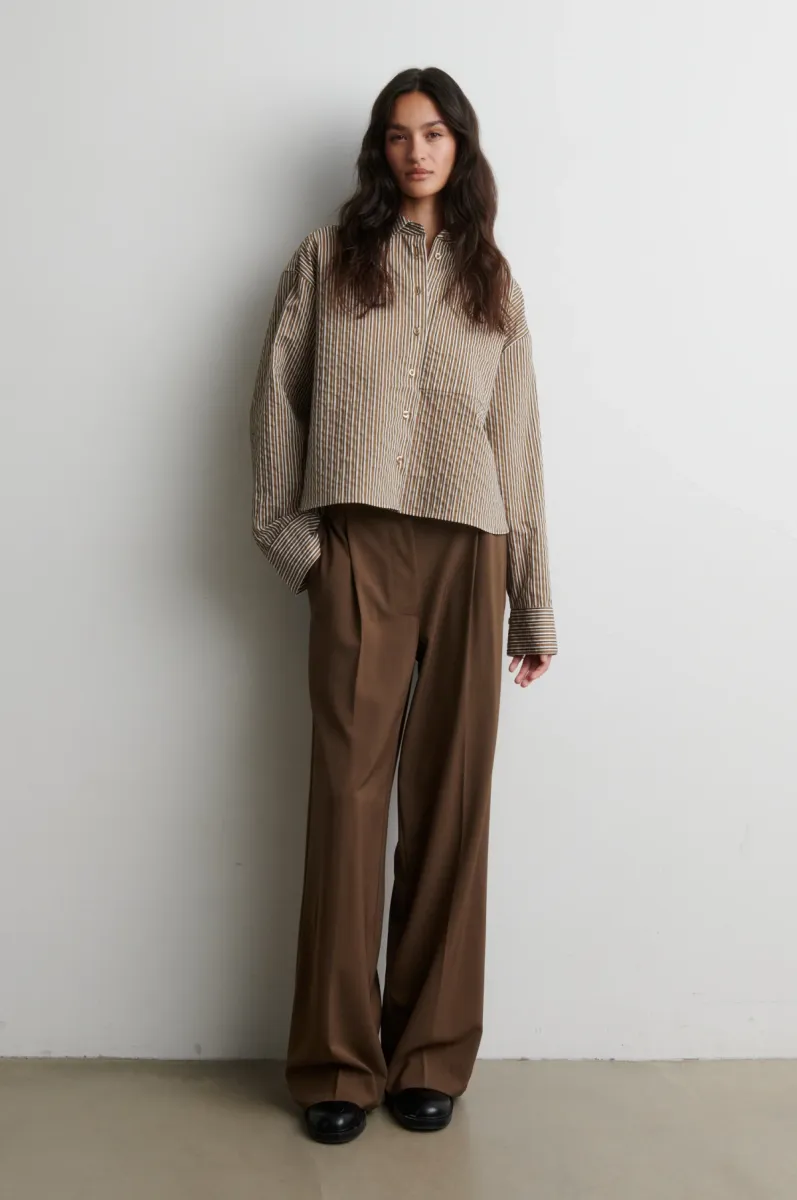 second-female-vena-cropped-shirt-61126-6016-camel-camel-3 Second Female-Vena Cropped Shirt-61126-6016 Camel-CAMEL