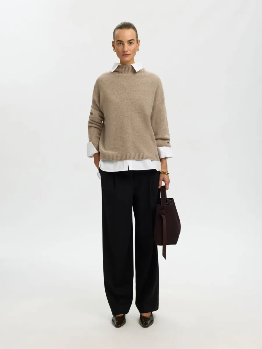 selected-femme-slwcille-cashmere-blend-high-neck-n-16094759-irish-cream-creme-4 Selected Femme-SLWCILLE CASHMERE BLEND HIGH NECK N-16094759-Irish Cream-CREME