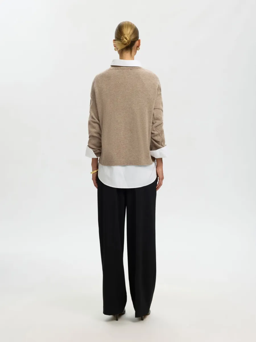selected-femme-slwcille-cashmere-blend-high-neck-n-16094759-irish-cream-creme-5 Selected Femme-SLWCILLE CASHMERE BLEND HIGH NECK N-16094759-Irish Cream-CREME