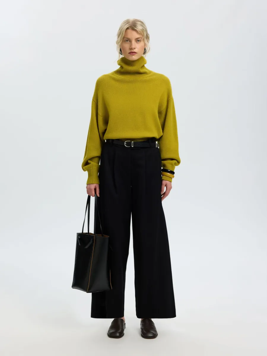 selected-femme-slwellie-ls-knit-roll-neck-16101825-avocado-oil-groen-4 Selected Femme-SLWELLIE LS KNIT ROLL NECK-16101825-Avocado Oil-GROEN