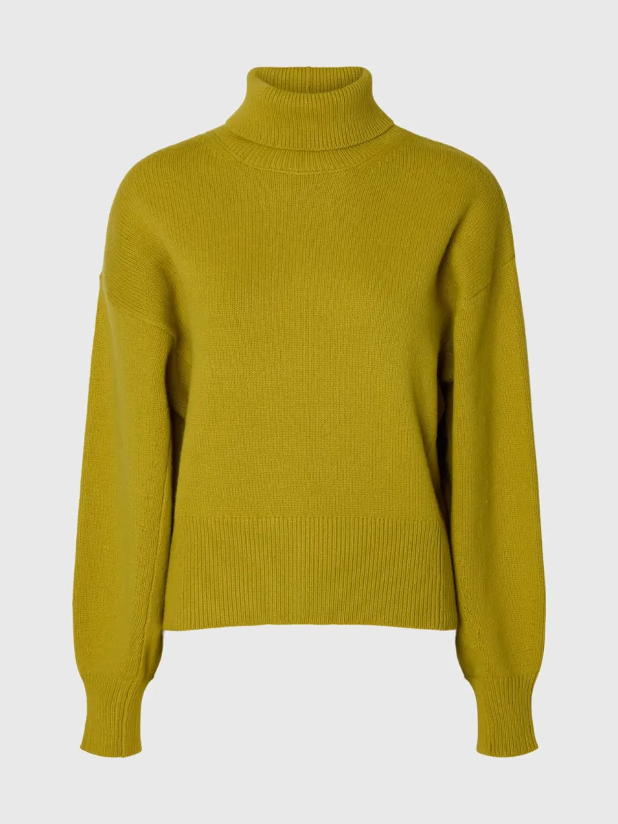 selected-femme-slwellie-ls-knit-roll-neck-16101825-avocado-oil-groen-6 Selected Femme-SLWELLIE LS KNIT ROLL NECK-16101825-Avocado Oil-GROEN
