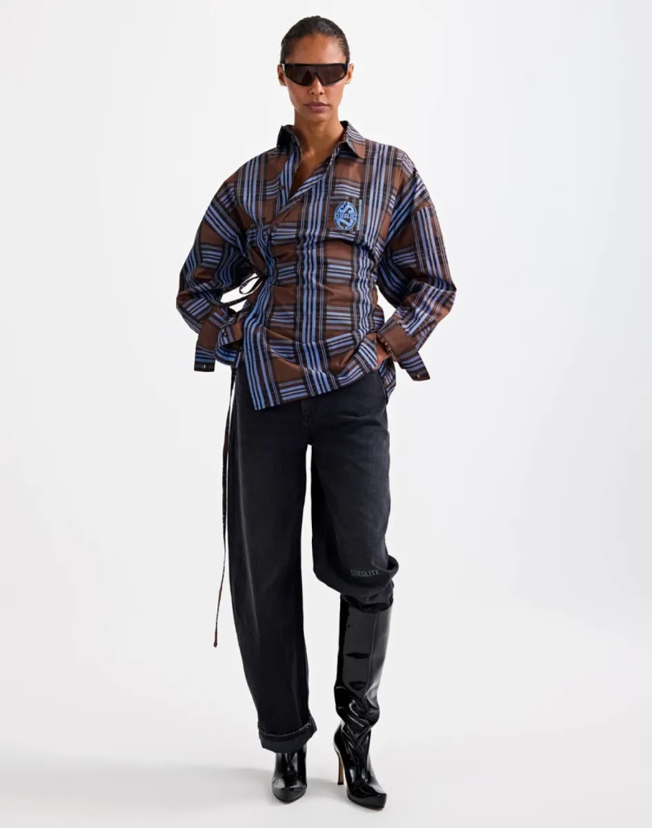 stieglitz-zita-wrap-blouse-w2602054-004-brown-bruin-combinaties-1 Stieglitz-Zita Wrap Blouse-W2602054-004 Brown-BRUIN COMBINATIES