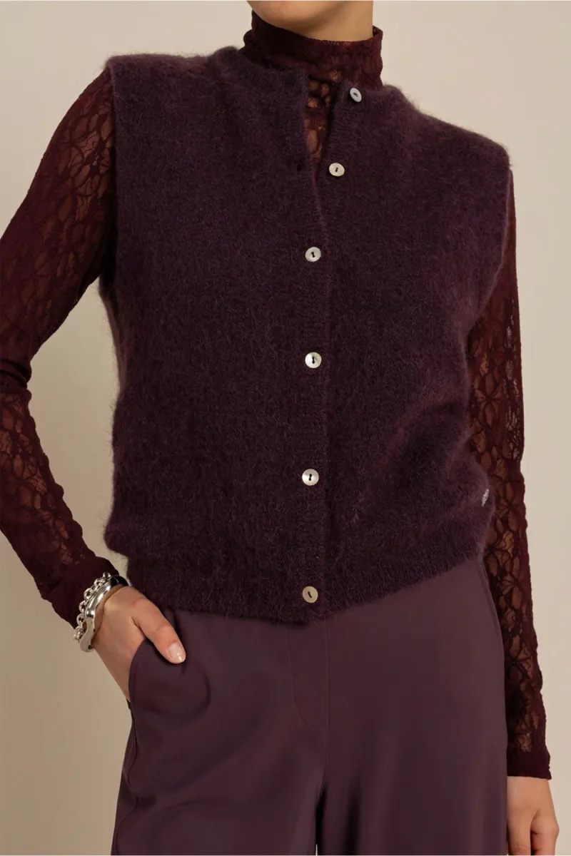 studio-anneloes-bibi-sls-cardigan-14450-4800-aubergine-aubergine-2 STUDIO ANNELOES-Bibi sls cardigan-14450-4800 Aubergine-AUBERGINE