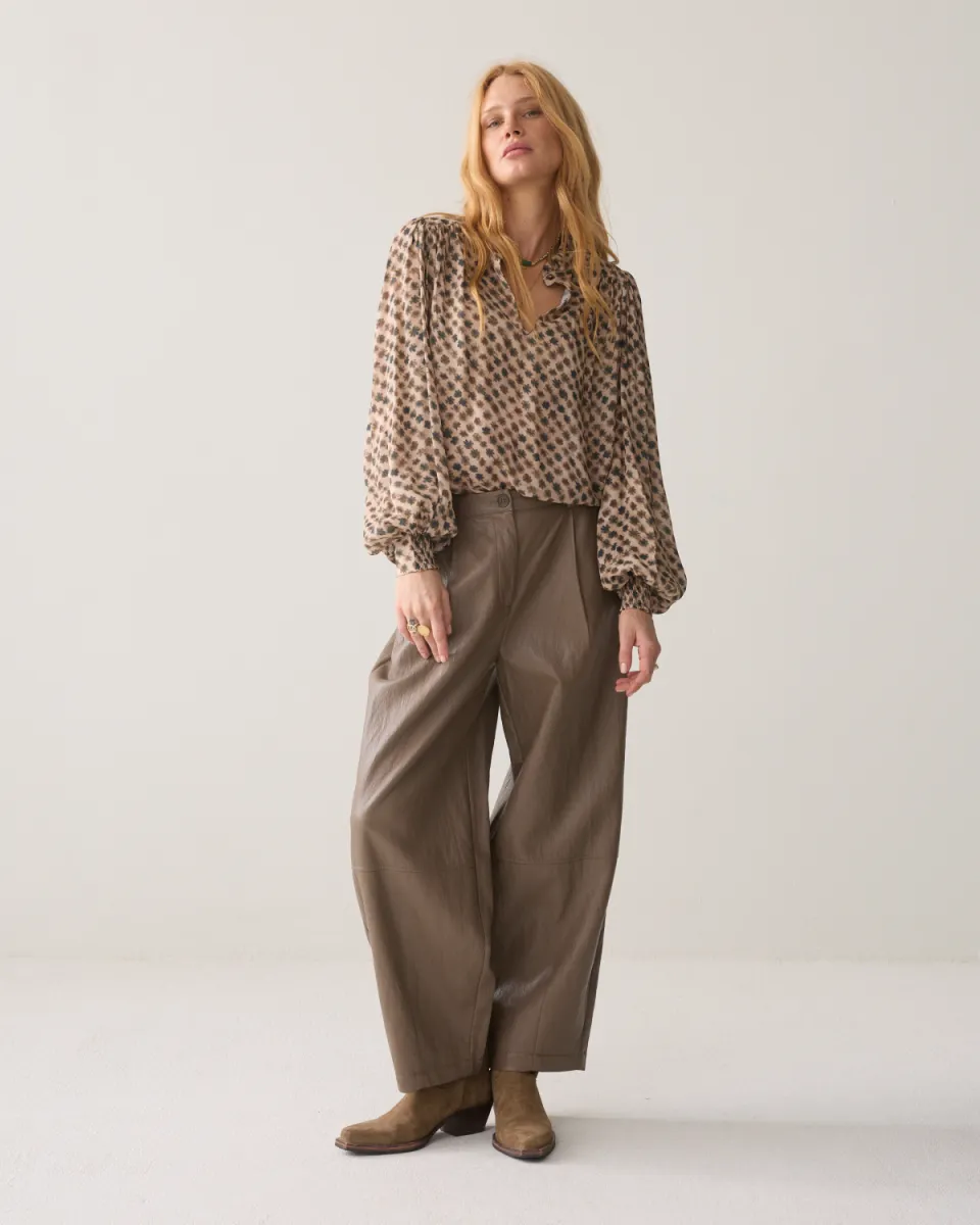 summum-balloon-trousers-soft-faux-leather-4s3043-12526-708-light-taupe-taupe-3 Summum-Balloon trousers soft faux leather-4s3043-12526-708 Light taupe-TAUPE