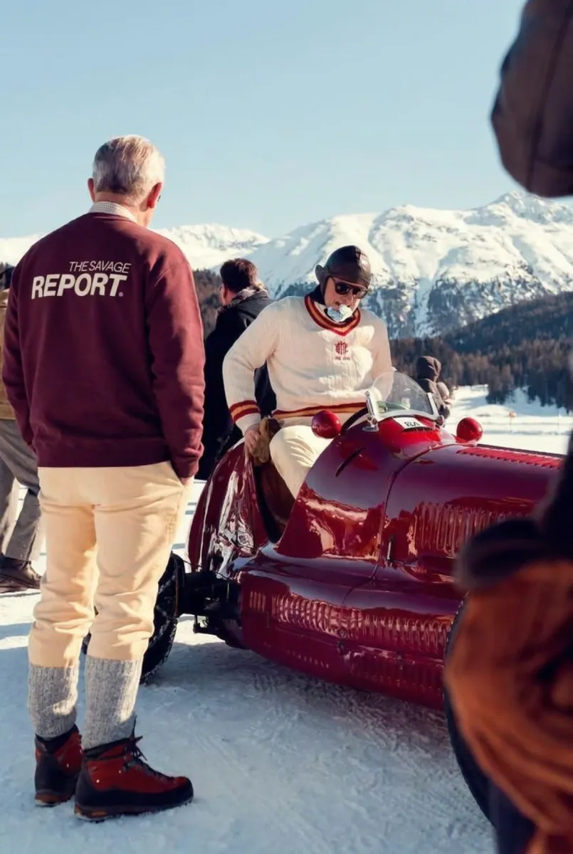The Savage Report--Report Sweater-Red Mahogany-ROOD