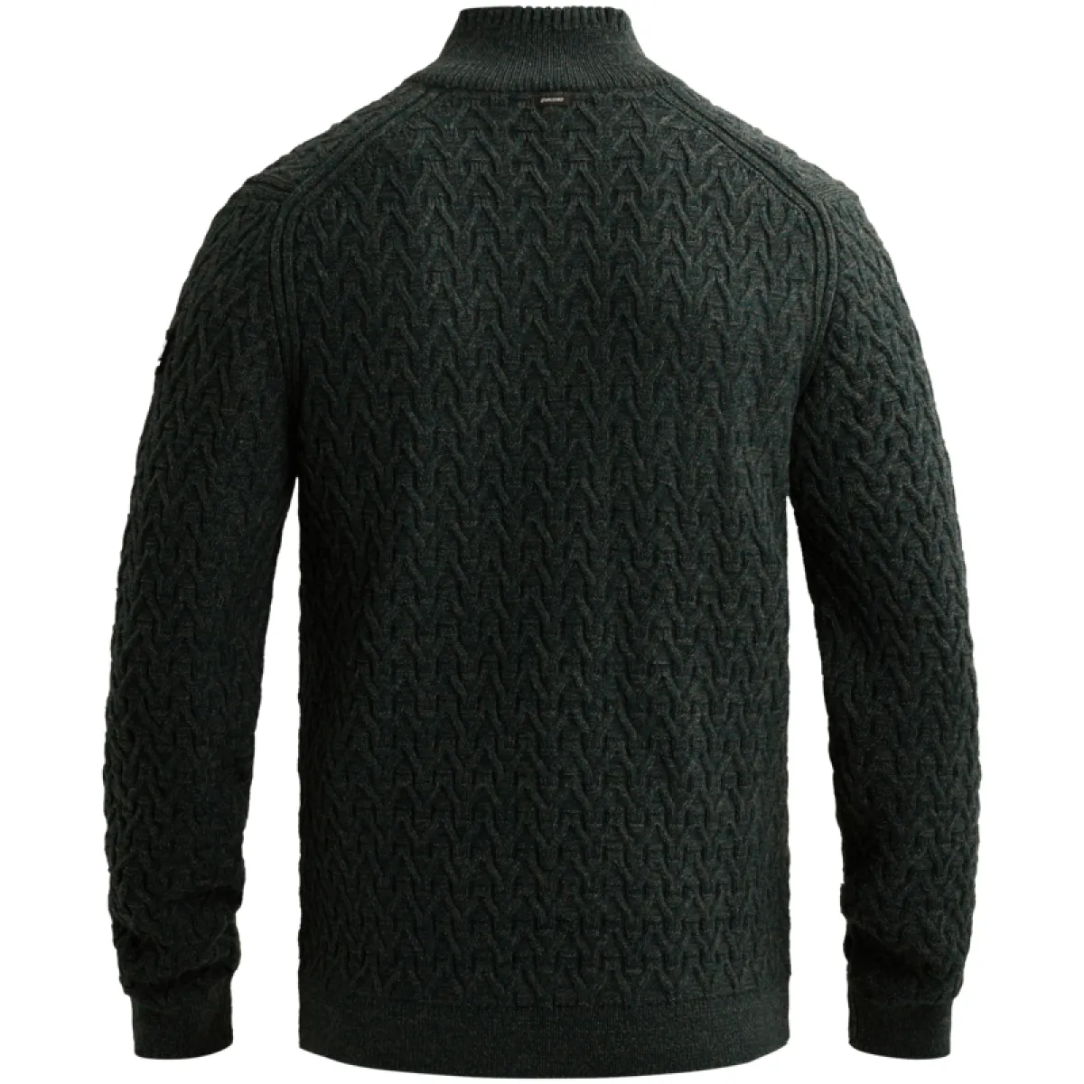 Vanguard-Half zip collar wool blend-VKW2609336-6520 Dark sea-ZEE GROEN