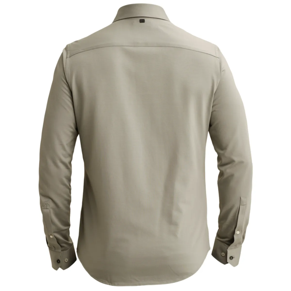 Vanguard-Long sleeve shirt CF Oxford Jersey-VSI2608200-6479 Forest fog-GROEN