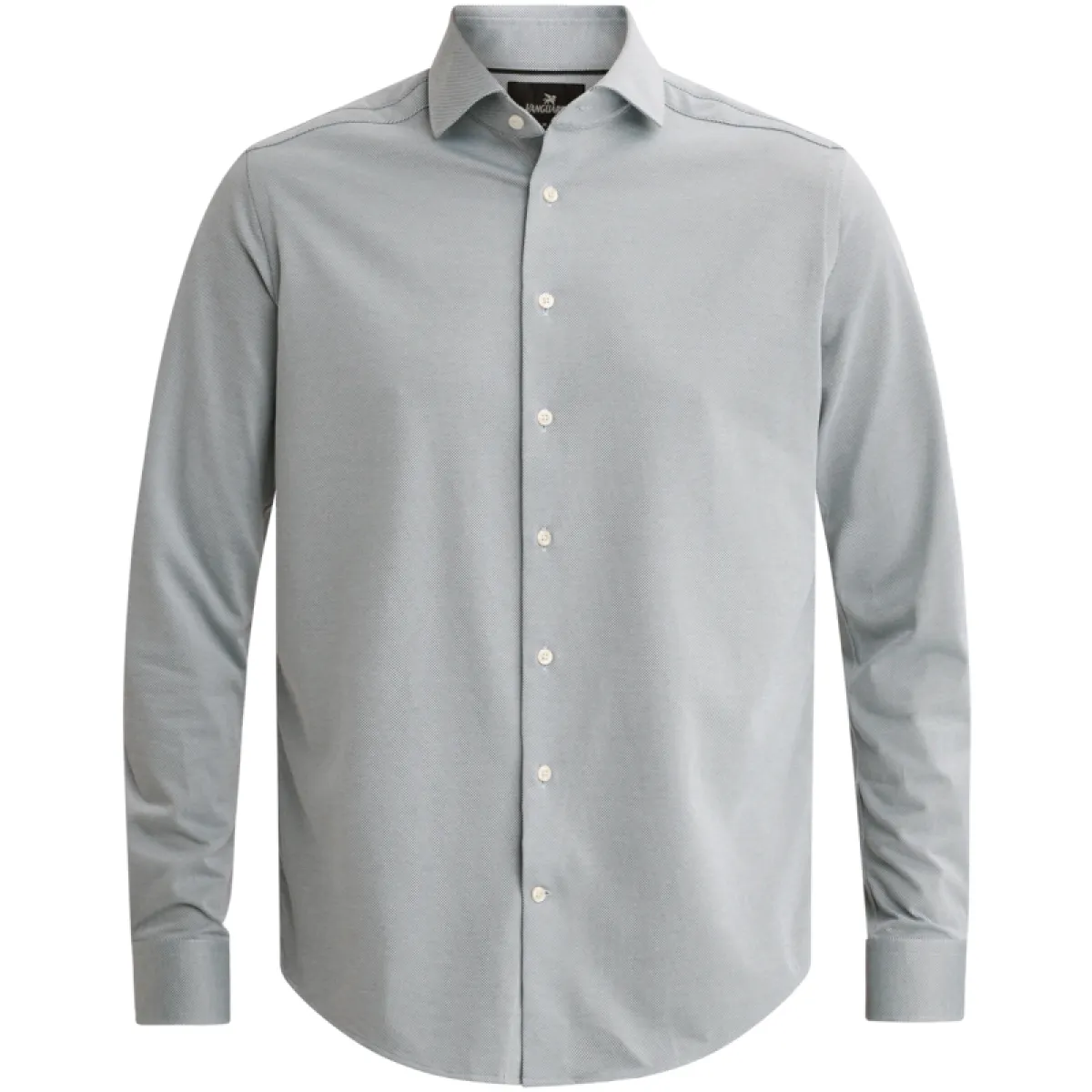 Vanguard-Long sleeve shirt CF Oxford Jersey-VSI2608201-5356 China blue-BLAUW