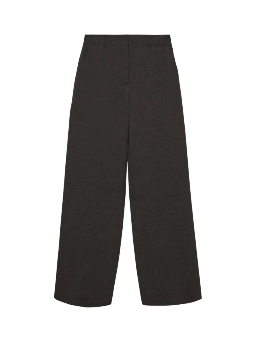 VERO MODA-VMBESTIE HW WIDE PANT NOOS-10349879-Chocolate Torte-CHOCOLADE