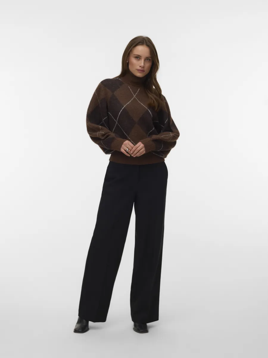 vero-moda-vmdarla-ls-rollneck-pullover-10350491-cocoa-brown-bruin-4 VERO MODA-VMDARLA LS ROLLNECK PULLOVER-10350491-Cocoa Brown-BRUIN
