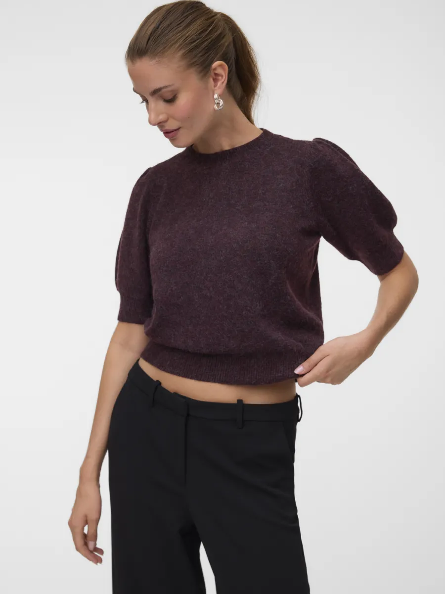 vero-moda-vmdoffy-2-4-o-neck-pullover-ga-noos-10278313-windsor-wine-bordeaux-1 VERO MODA-VMDOFFY 2/4 O-NECK PULLOVER GA NOOS-10278313-Windsor Wine-BORDEAUX