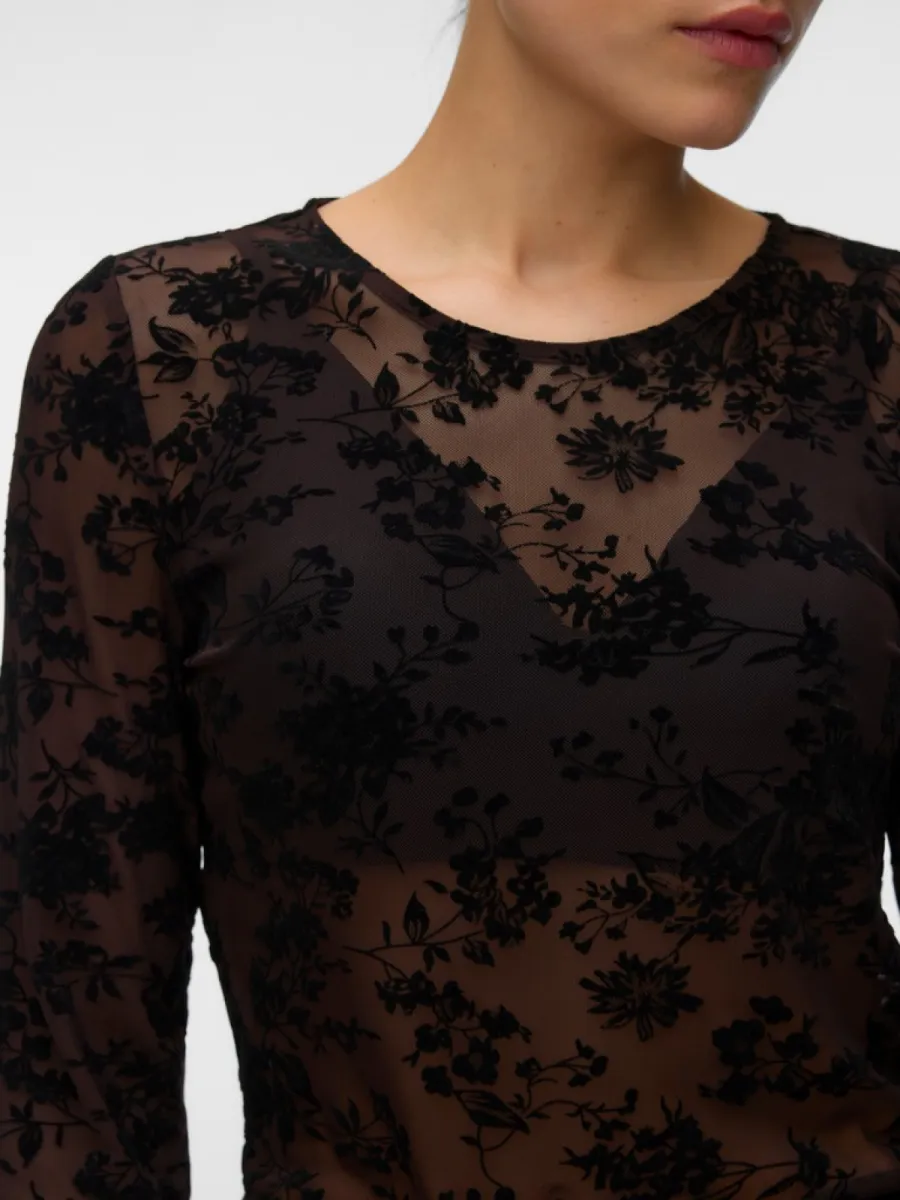 vero-moda-vmflora-ls-o-neck-top-jrs-10354544-chocolate-torte-chocolade-1 VERO MODA-VMFLORA LS O-NECK TOP JRS-10354544-Chocolate Torte-CHOCOLADE