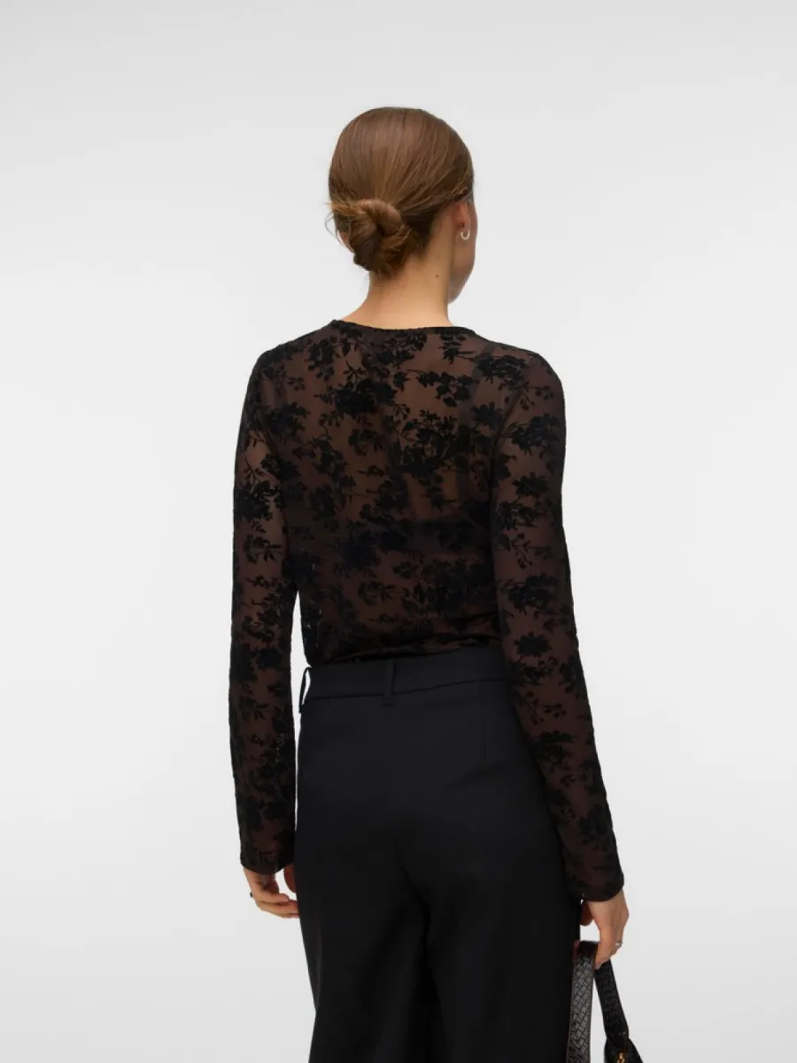 vero-moda-vmflora-ls-o-neck-top-jrs-10354544-chocolate-torte-chocolade-4 VERO MODA-VMFLORA LS O-NECK TOP JRS-10354544-Chocolate Torte-CHOCOLADE