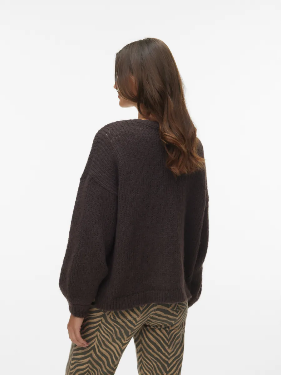 vero-moda-vmmaybe-ls-open-cardigan-noos-10273101-chocolate-torte-chocolade-2 VERO MODA-VMMAYBE LS OPEN CARDIGAN NOOS-10273101-Chocolate Torte-CHOCOLADE