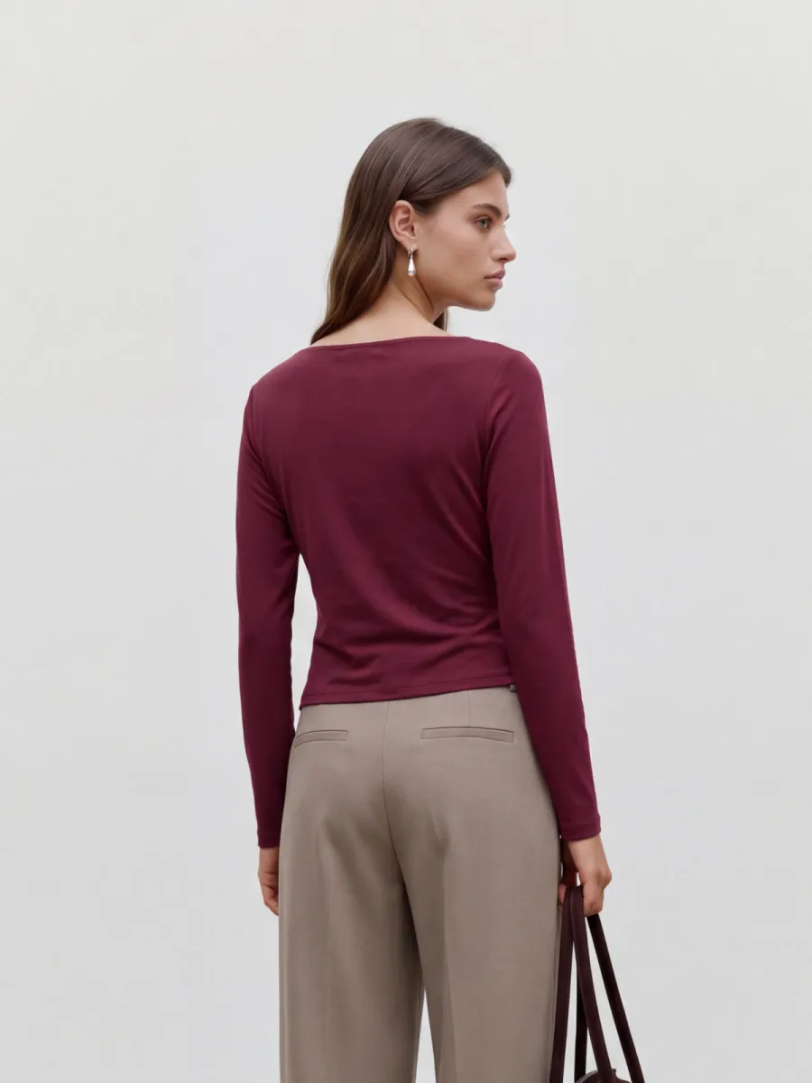 vero-moda-vmmille-ls-boatneck-short-top-jrs-n-10348523-windsor-wine-bordeaux-4 VERO MODA-VMMILLE LS BOATNECK SHORT TOP JRS N-10348523-Windsor Wine-BORDEAUX