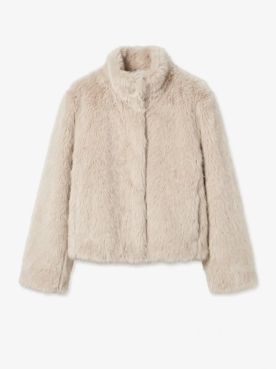 VERO MODA-VMMONROE SHORT JACKET NOOS-10315328-Oatmeal-GRIJS MELEE