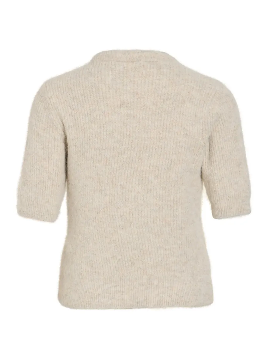 vila-viitza-o-neck-2-4-bow-knit-top-bfs-14116072-super-light-natural-naturel-7 VILA-VIITZA O-NECK 2/4 BOW KNIT TOP/BFS-14116072-Super Light Natural-NATUREL