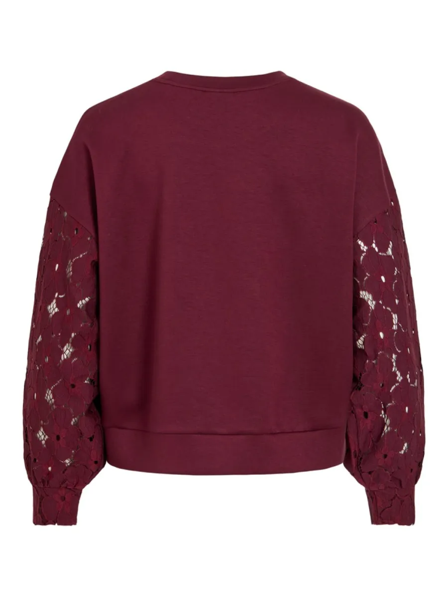 vila-visavena-lace-o-neck-l-s-sweat-lc-14121168-port-royale-bordeaux-1 VILA-VISAVENA LACE O-NECK L/S SWEAT/LC-14121168-Port Royale-BORDEAUX