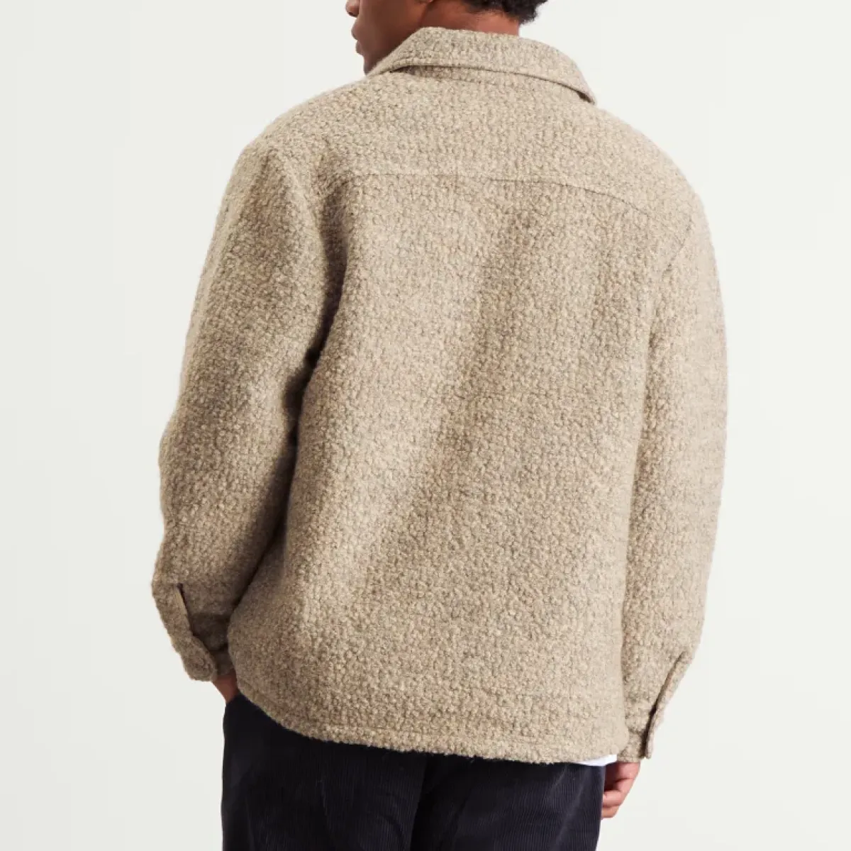 wax-london-mount-reversible-overshirt-natural-naturel-1 Wax London--Mount reversible overshirt-Natural-NATUREL