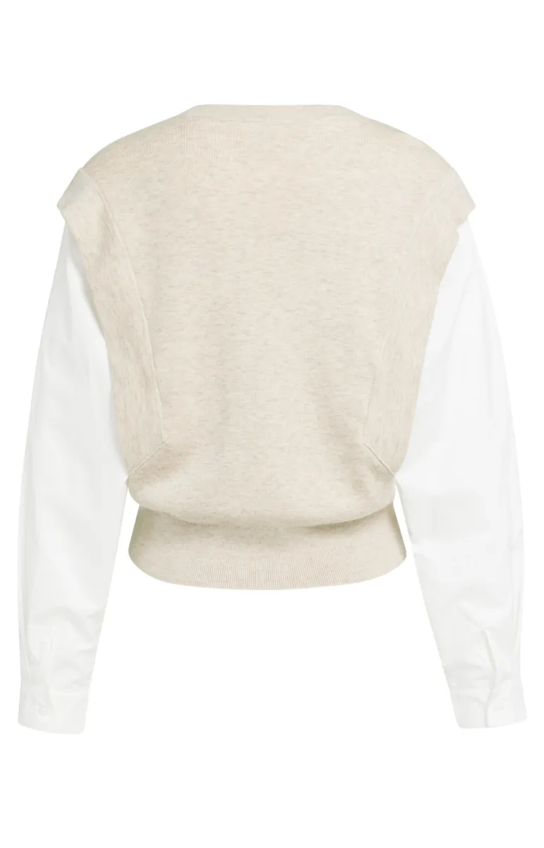 yaya-gebreide-trui-met-geweven-mouw-polyamide-wool-acrylic-990832-01-000614-609-990832-beige-2 YAYA-Gebreide trui met geweven mouw; Polyamide/Wool/Acrylic; 990832-01-000614-609-990832-BEIGE