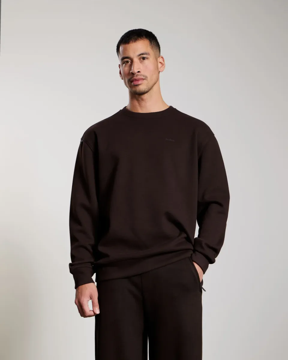 Aeden-Teslo sweater-A22243108-206 Ganache-BRUIN