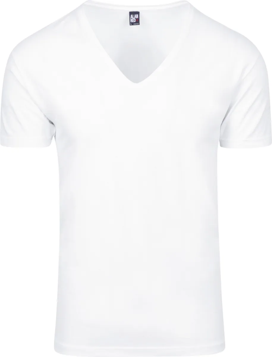 ALAN RED-2Pack t-shirt-Nov 5601-White-WIT