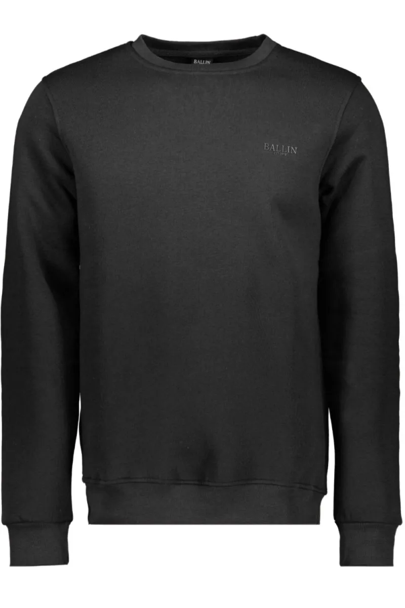BALLIN-Ballin crewneck-2699-50-Black-ZWART