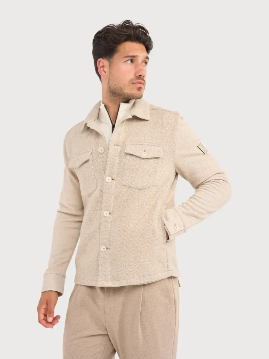 BLUE INDUSTRY-Shirtjacket-NAPOLI-W26-M13-Sand-ZAND