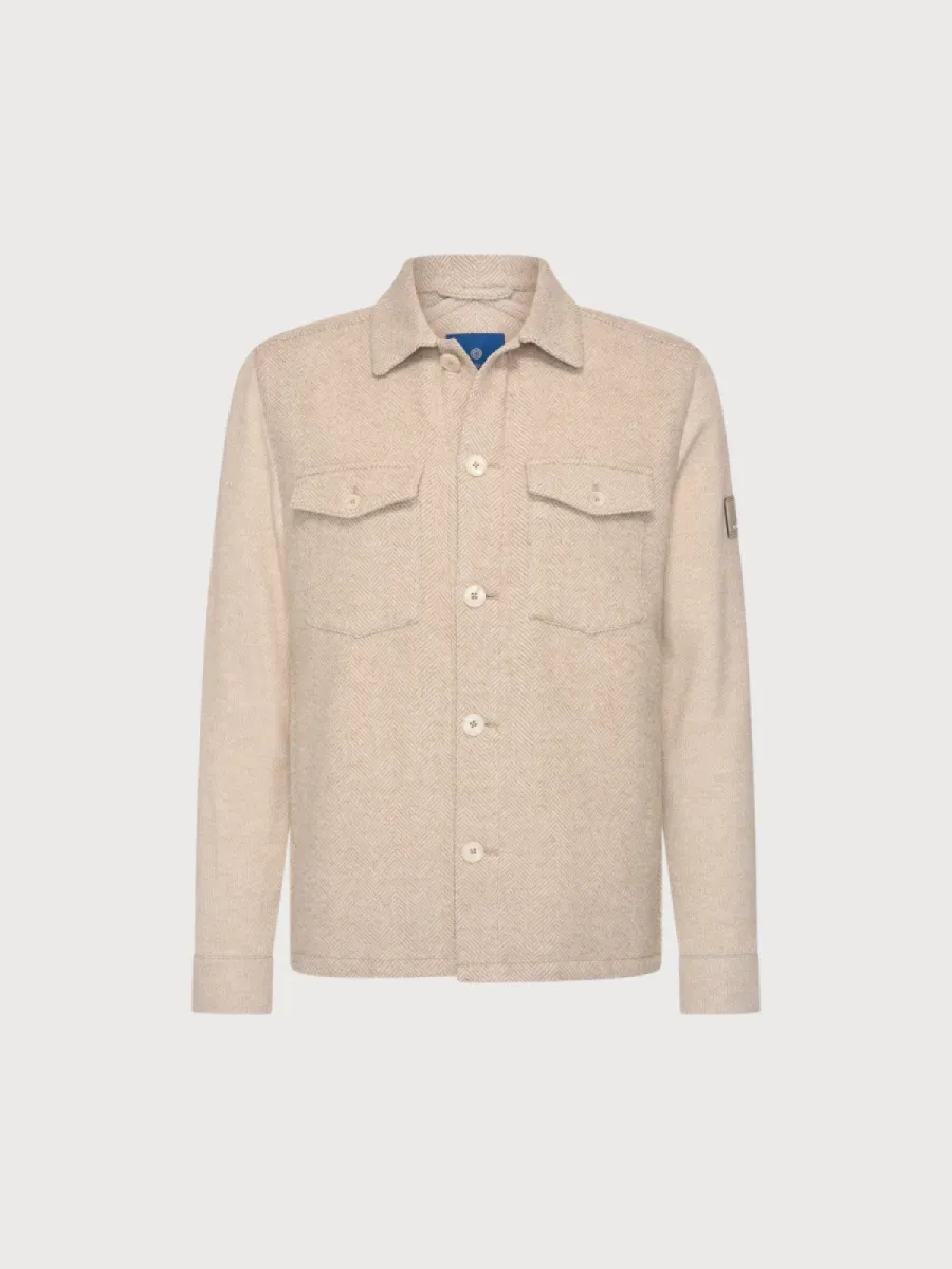 BLUE INDUSTRY-Shirtjacket-NAPOLI-W26-M13-Sand-ZAND