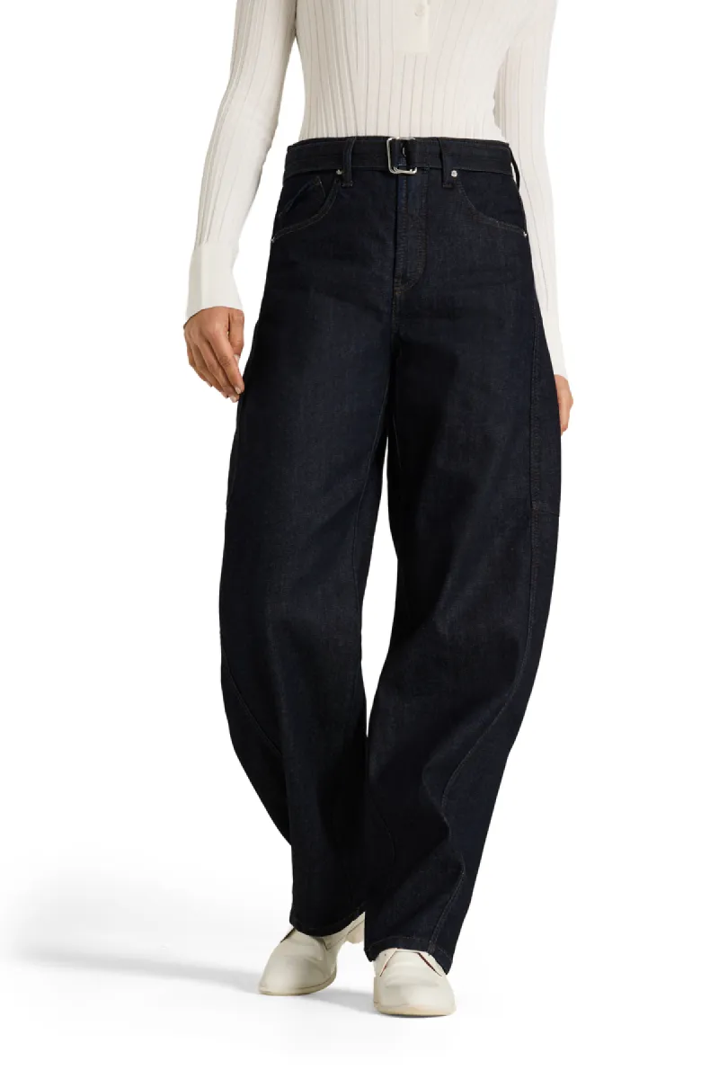 CAMBIO-Baggie twisted studio87-9134 X143 03-5013 Pure rinse-DONKER DENIM