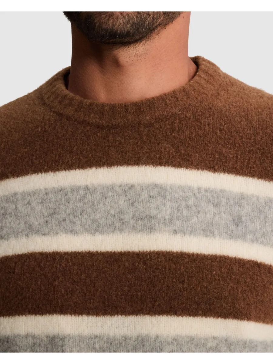 cast-iron-crewneck-regular-fit-wool-stretch-ckw2610351-8176-mahogany-bruin-3 CAST IRON-Crewneck regular fit wool stretch-CKW2610351-8176 Mahogany-BRUIN
