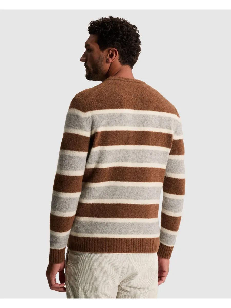 cast-iron-crewneck-regular-fit-wool-stretch-ckw2610351-8176-mahogany-bruin-5 CAST IRON-Crewneck regular fit wool stretch-CKW2610351-8176 Mahogany-BRUIN
