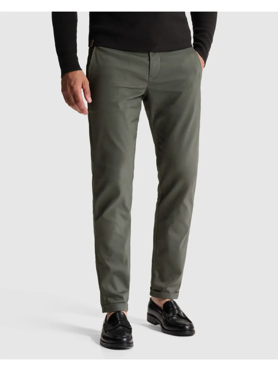 CAST IRON-CYLAS TAPERED CHINO MEGDA POWER-CTR2608610-6800 Dark urban chic-GRIJS