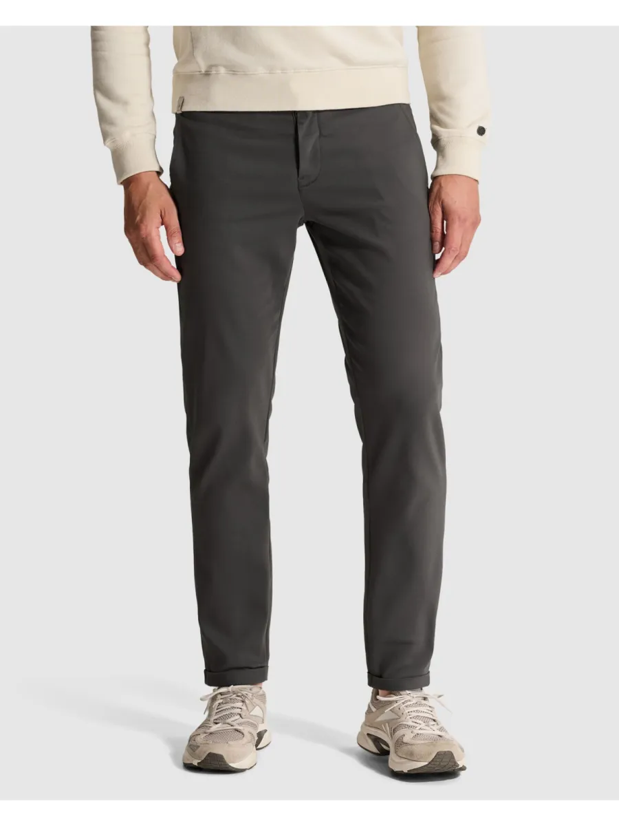 CAST IRON-CYLAS TAPERED CHINO MEGDA POWER-CTR2608610-9167 Clever crows-GRIJS