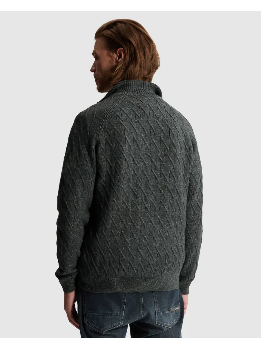 cast-iron-half-zip-collar-regular-fit-cotton-ckw2610348-9024-lunar-rock-grijs-4 CAST IRON-Half zip collar regular fit cotton-CKW2610348-9024 Lunar rock-GRIJS
