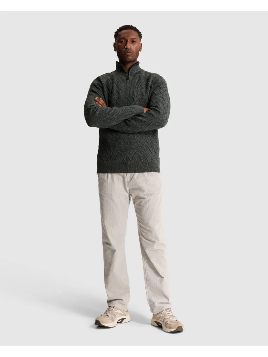 cast-iron-half-zip-collar-regular-fit-cotton-ckw2610348-9076-dark-slate-grijs-3 CAST IRON-Half zip collar regular fit cotton-CKW2610348-9076 Dark slate-GRIJS