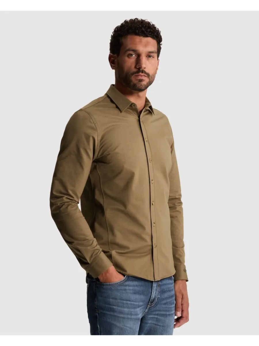 cast-iron-long-sleeve-shirt-twill-jersey-csi2609220-8026-walnut-bruin-2 CAST IRON-Long sleeve shirt Twill Jersey-CSI2609220-8026 Walnut-BRUIN
