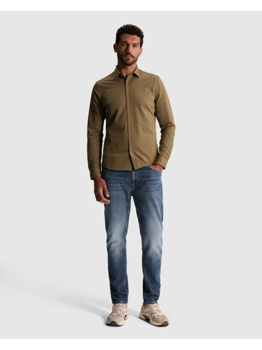 cast-iron-long-sleeve-shirt-twill-jersey-csi2609220-8026-walnut-bruin-3 CAST IRON-Long sleeve shirt Twill Jersey-CSI2609220-8026 Walnut-BRUIN