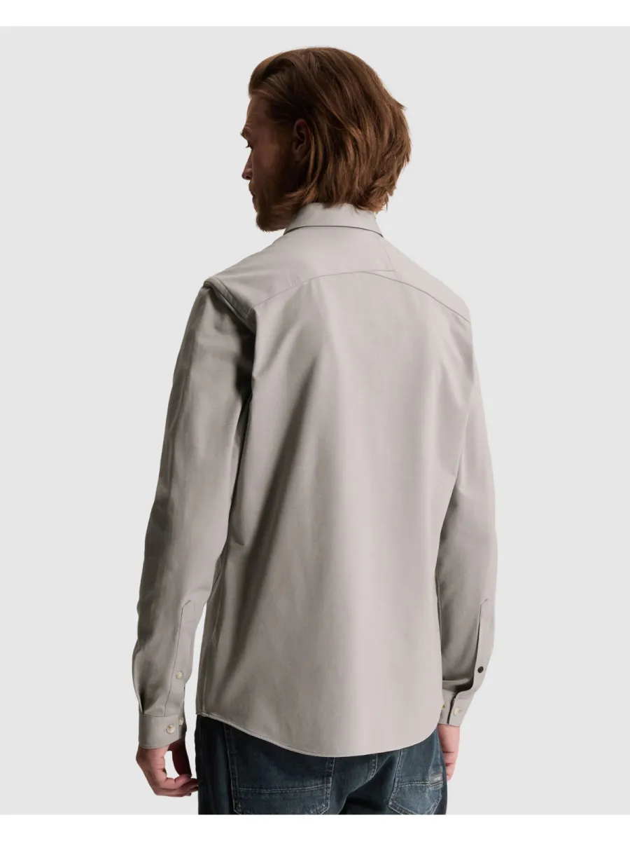cast-iron-long-sleeve-shirt-twill-jersey-csi2610250-9024-lunar-rock-licht-parel-grijs-2 CAST IRON-Long sleeve shirt Twill Jersey-CSI2610250-9024 Lunar rock-LICHT-/PAREL GRIJS