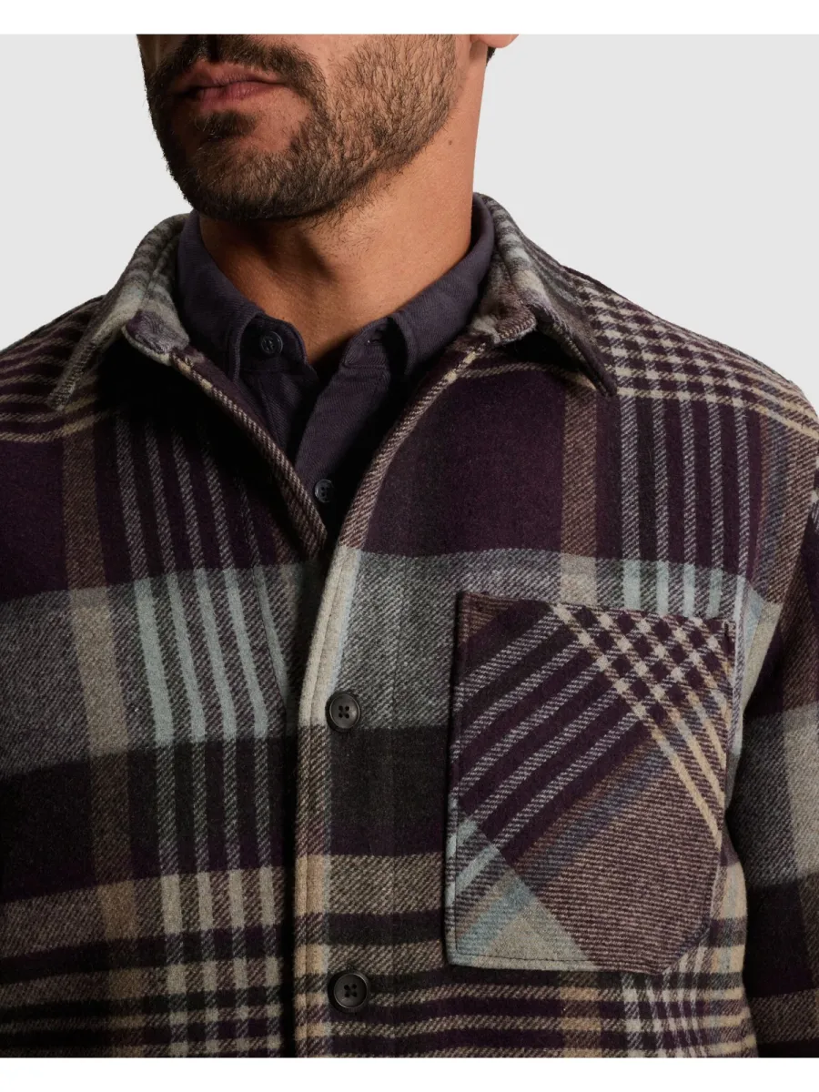 cast-iron-long-sleeve-shirt-wool-blend-check-csi2609233-4163-nightshade-navy-2 CAST IRON-Long sleeve shirt Wool blend check-CSI2609233-4163 Nightshade-NAVY